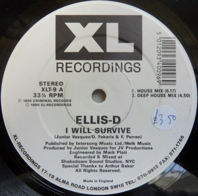 ELLIS D - I Will Survive