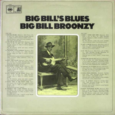 BIG BILL BROONZY - Big Bill's Blues