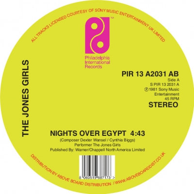 JONES GIRLS - Nights Over Egypt