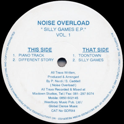 NOISE OVERLOAD - Silly Games E.P. Vol. 1