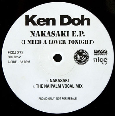 KEN DOH - Nakasaki EP (I Need A Lover Tonight)