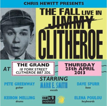 THE FALL - Live In Clitheroe