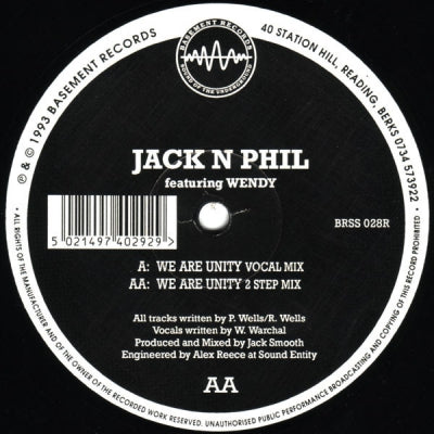 JACK N PHIL - We Are Unity (Remixes)