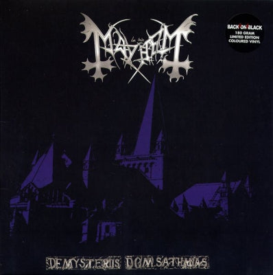 MAYHEM - De Mysteriis Dom Sathanas