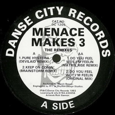 MENACE MAKES 3 - The Remixes