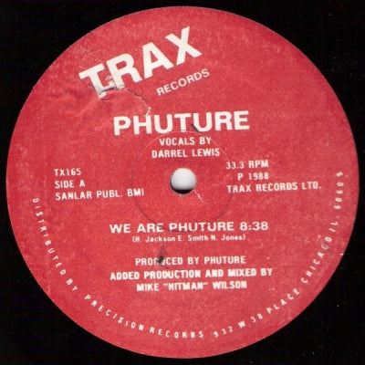 PHUTURE - We Are Phuture / Slam! / Spank-Spank