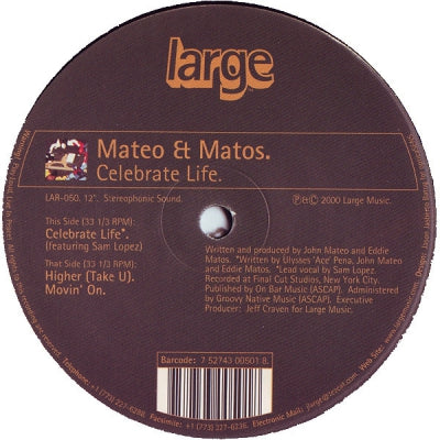 MATEO & MATOS - Celebrate Life