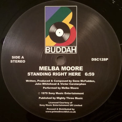 MELBA MOORE - Standing Right Here / Make Me Believe In You