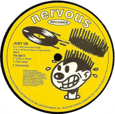JUST US - You Got It / Hypno Trance