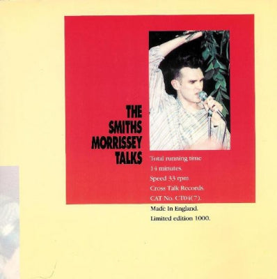THE SMITHS / MORRISSEY - The Smiths Morrissey Talks
