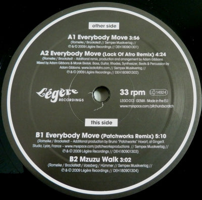PITCH & SCRATCH - Everybody Move