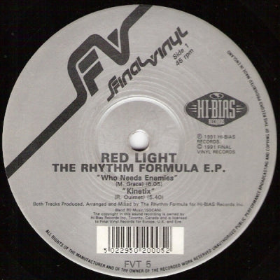 RED LIGHT - The Rhythm Formula E.P.