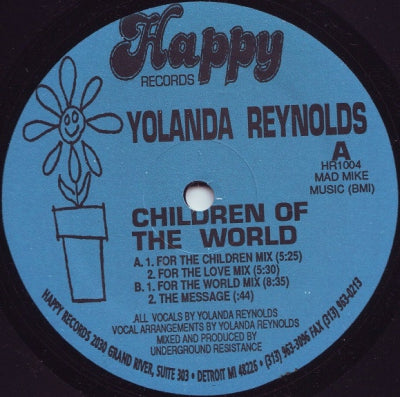 YOLANDA REYNOLDS - Children Of The World