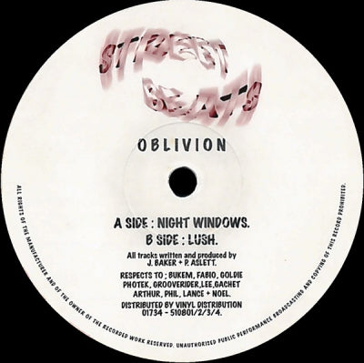 OBLIVION - Volume 1 (Night Windows / Lush)