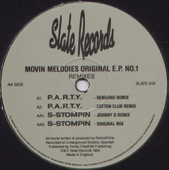 MOVIN' MELODIES - Original E.P. No.1 (Remixes)