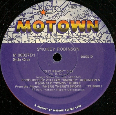 SMOKEY ROBINSON - Get Ready