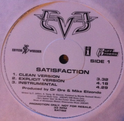 EVE FEATURING JADAKISS & STYLES - Satisfaction