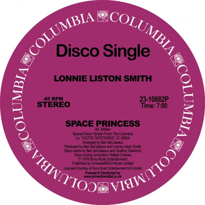 LONNIE LISTON SMITH - Space Princess