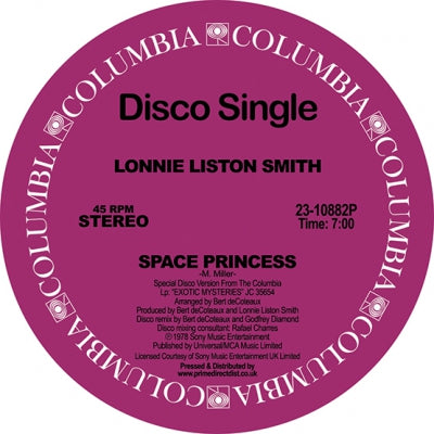 LONNIE LISTON SMITH - Space Princess