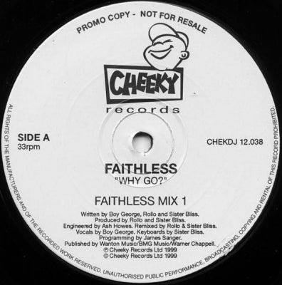 FAITHLESS FEAT. ESTELLE - Why Go?