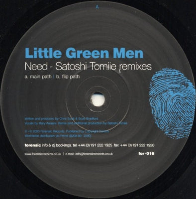 LITTLE GREEN MEN - Need (Sastoshi Tomiie Remixes)