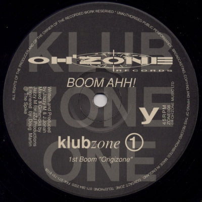 KLUBZONE 1 - Boom Ahh!