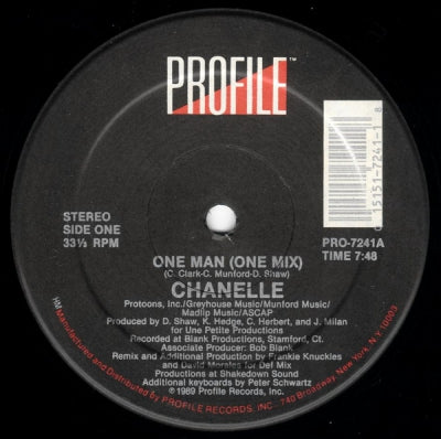 CHANELLE - One Man