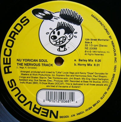 NUYORICAN SOUL  - The Nervous Track