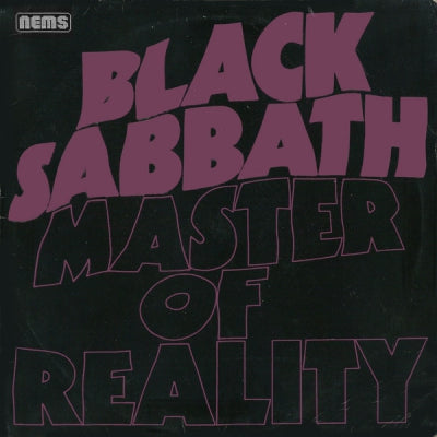 BLACK SABBATH - Master Of Reality