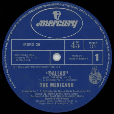 THE MEXICANO / B. BRA - Dallas / Nightlife Groove