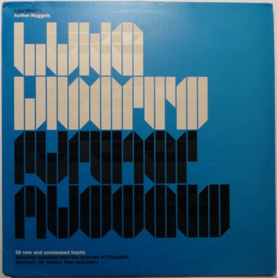 LUKE VIBERT - Luke Vibert's Further Nuggets Featuring 'Undergorund Agent'.