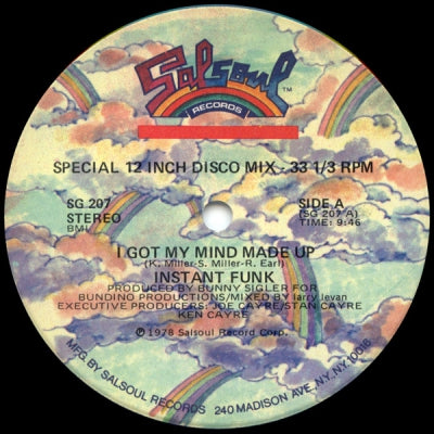 INSTANT FUNK - I Got My Mind Made Up / Crying