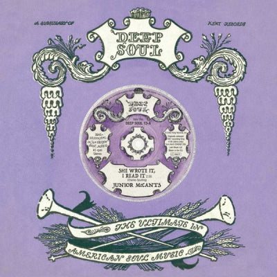 JUNIOR MCCANTS / JOHNNY SOUL - She Wrote It, I Read It / Fall In These Arms Of Mine