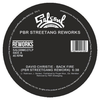 DAVID CHRISTIE / THE DESTROYERS - Back Fire / 'Lectric Love