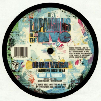 LOUIE VEGA - Expansions In The NYC - Preview EP 2