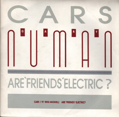 GARY NUMAN - Cars