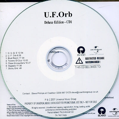 THE ORB - U.F.Orb