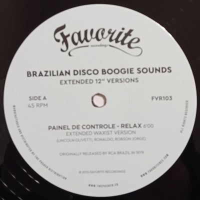 VARIOUS ARTISTS - Brazilian Disco Boogie Sounds
