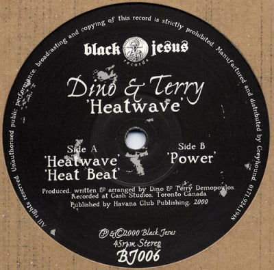 DINO & TERRY - Heatwave / Power