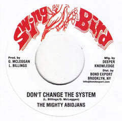 THE MIGHTY ABIDJANS - Don't Change The System