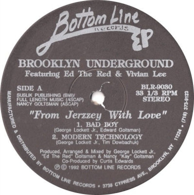 BROOKLYN UNDERGROUND FEATURING ED THE RED & VIVIAN LEE - From Jerzzey With Love