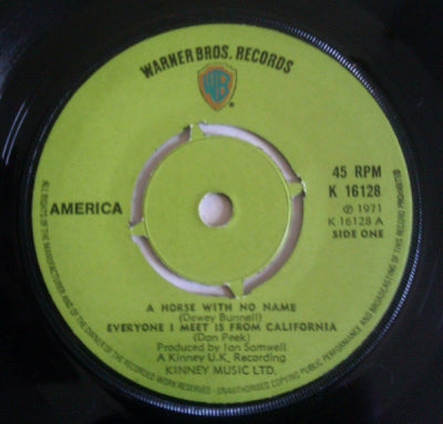 AMERICA - A Horse With No Name