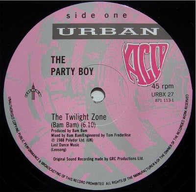 THE PARTY BOY - The Twilight Zone
