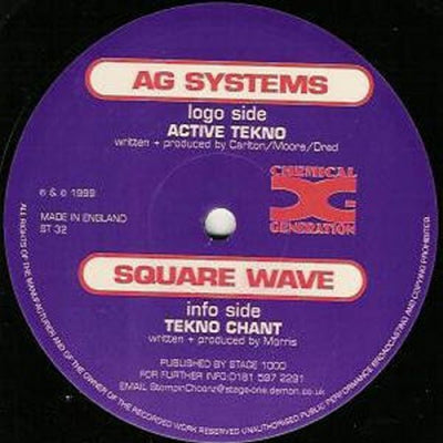 AG SYSTEMS / SQUARE WAVE - Active Tekno / Tekno Chant