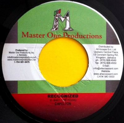 CAPLETON / KASHWAYNE - Recognized / The Mood