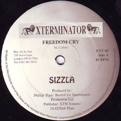 SIZZLA - Freedom Cry / Saturated