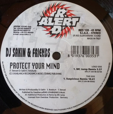 DJ SAKIN & FRIENDS - Protect Your Mind (Remixes)