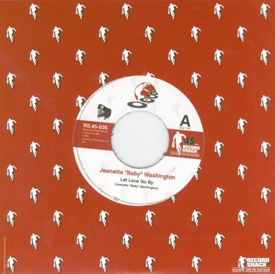 JEANETTE "BABY" WASHINGTON / JOHNNY WILLIAMS - Let Love Go By / Honey Child