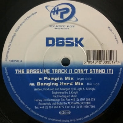DBSK - The Bassline Track (I Can't Stand It)
