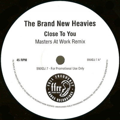 THE BRAND NEW HEAVIES - Close To You
